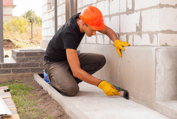 Crawl space vapor barrier installation in Bellville, OH